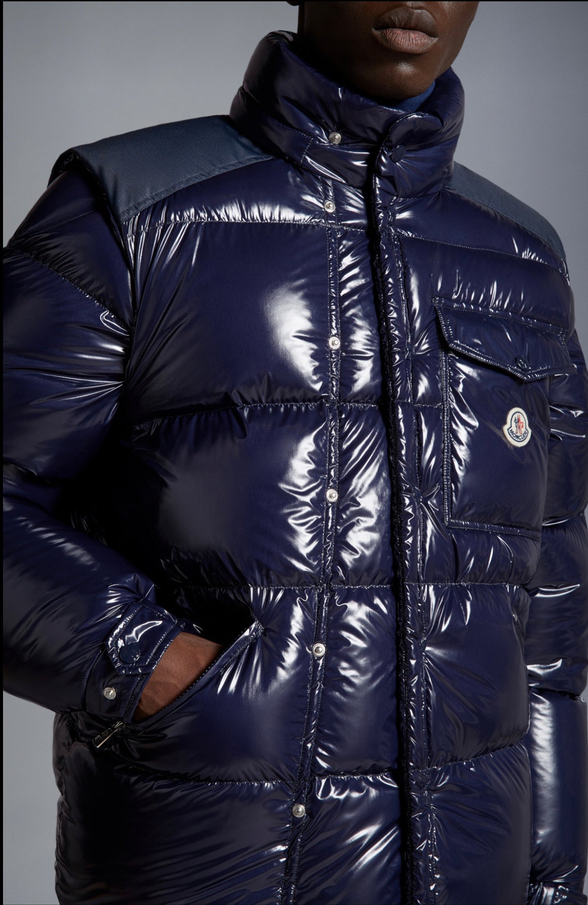 Doudoune courte Moncler Karakorum Homme